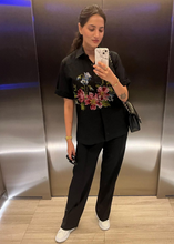 Load image into Gallery viewer, Wallflower Cross Stitch Shirt