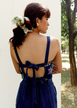 Load image into Gallery viewer, Midnight Bloom Corset