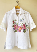 Load image into Gallery viewer, Wallflower Cross Stitch Shirt
