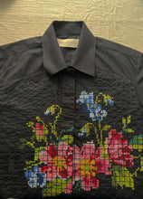 Load image into Gallery viewer, Wallflower Cross Stitch Shirt
