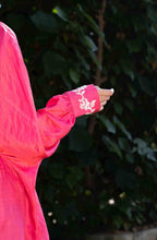 Load image into Gallery viewer, White Rose Silk Shirt