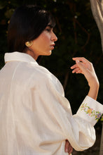 Load image into Gallery viewer, Morning Mist Silk Shirt