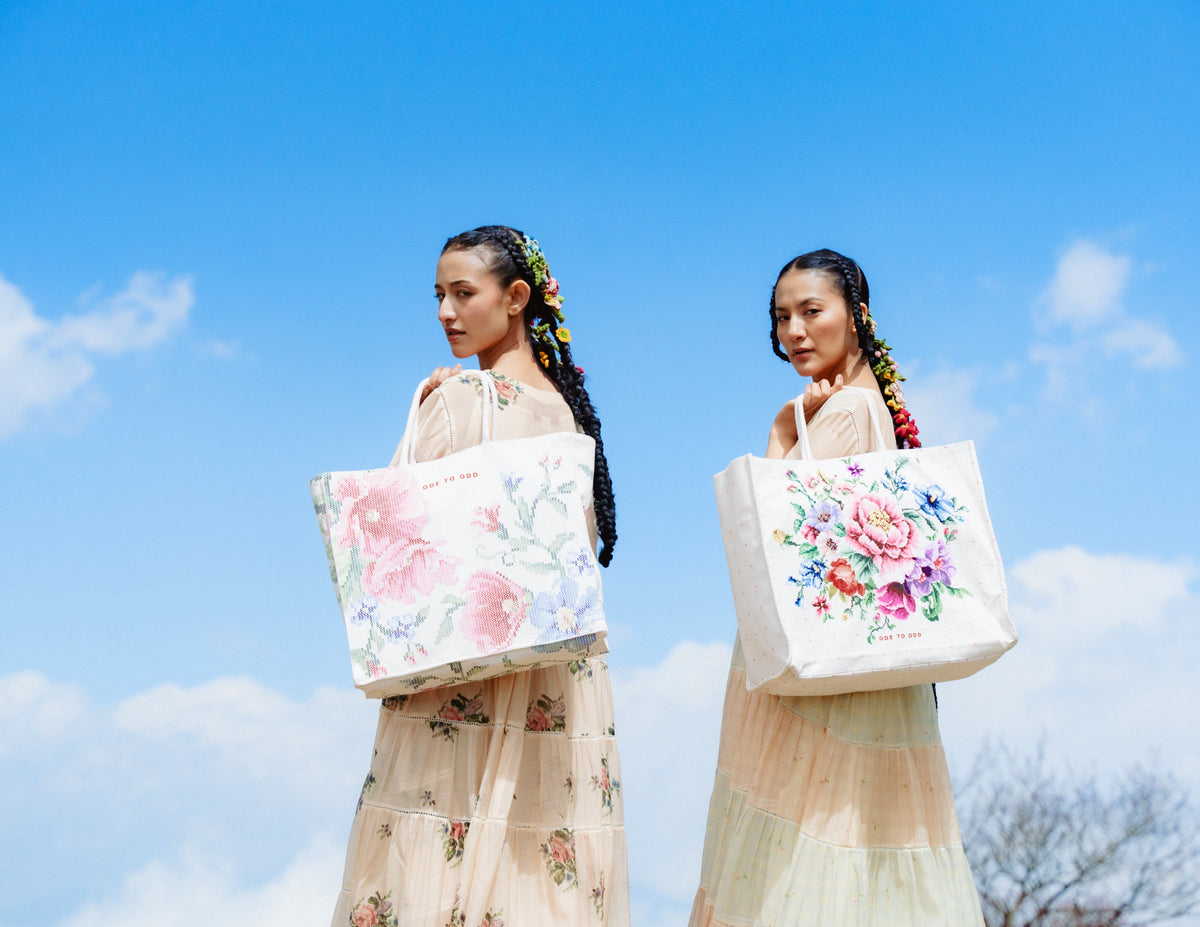 Cottage Blossom Bag