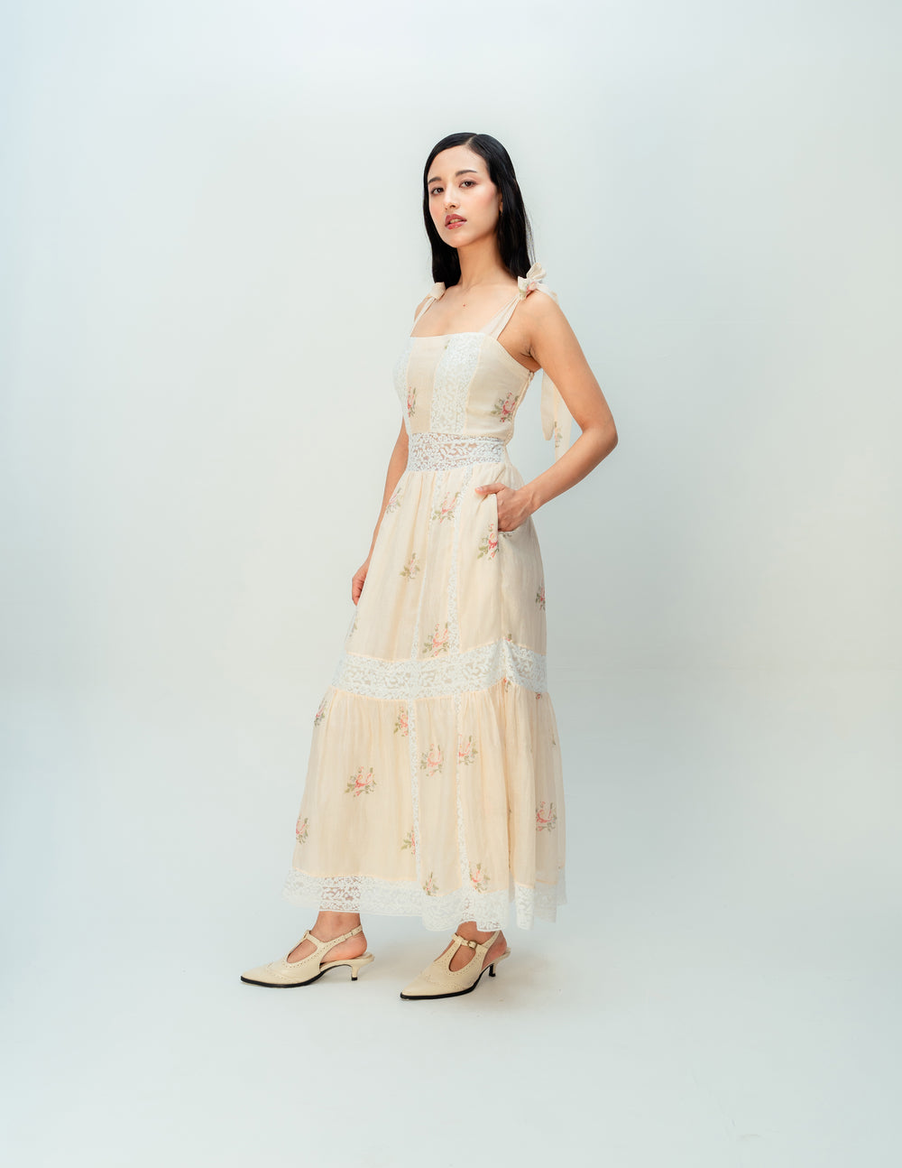 Creame Sunset Dress