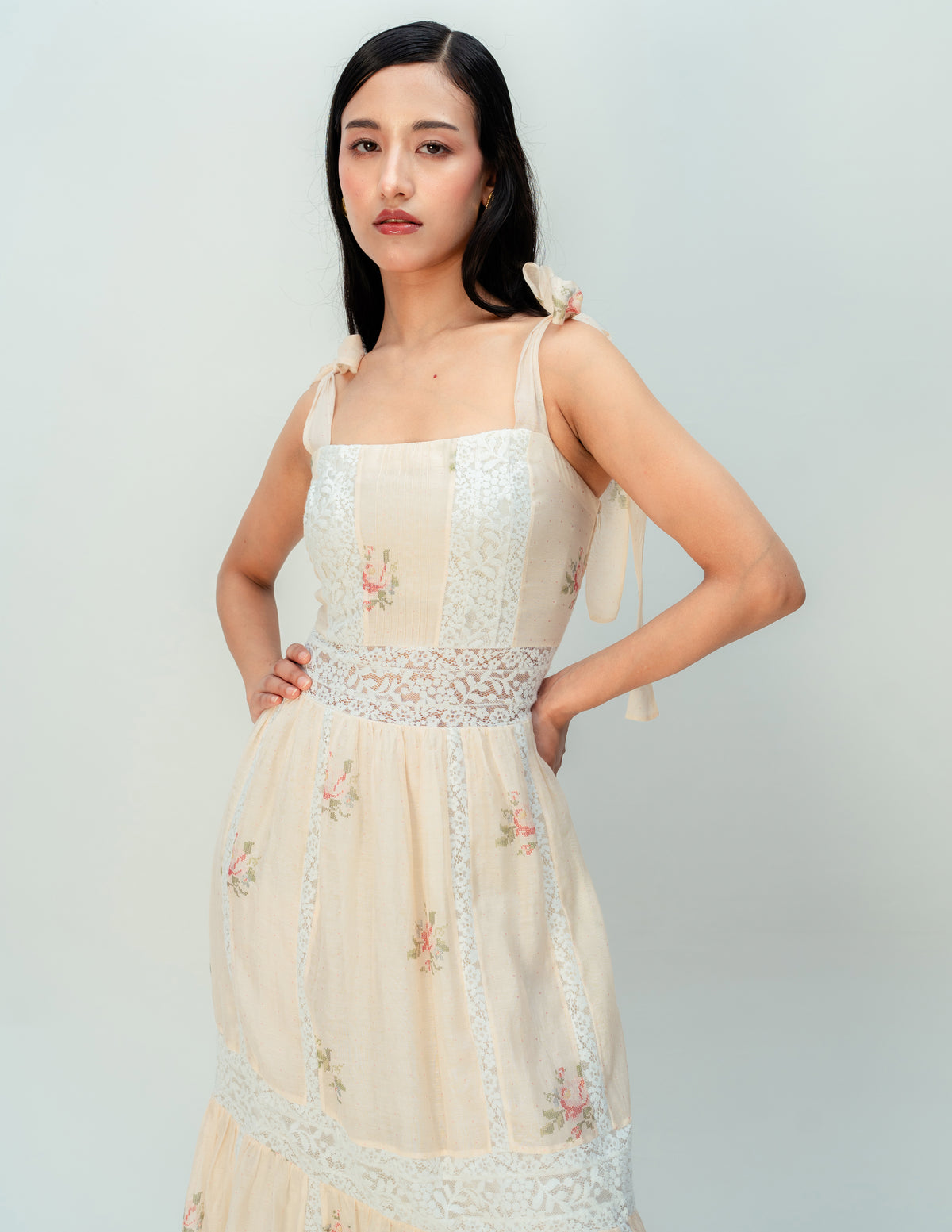Creame Sunset Dress