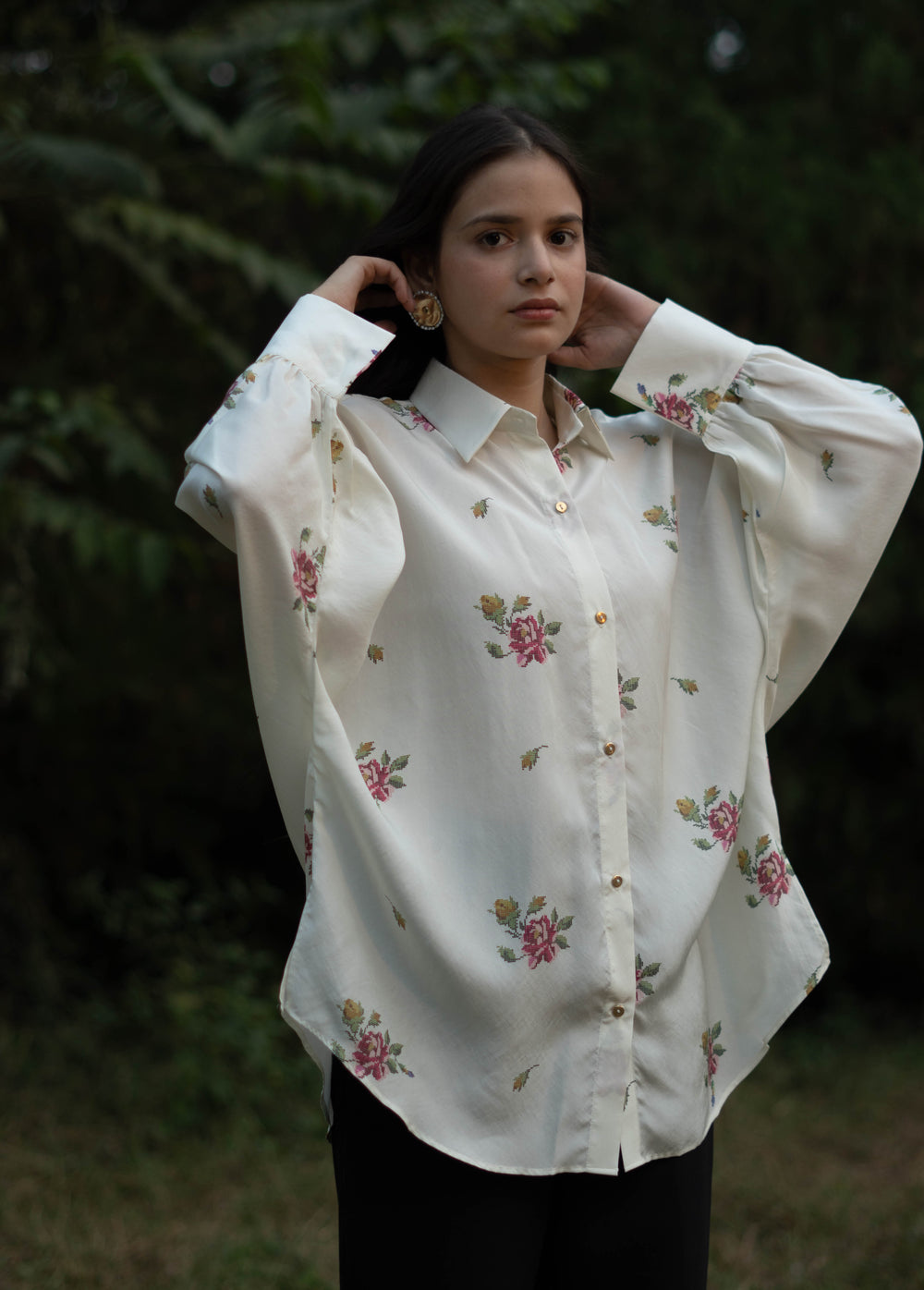 Floral Hearts Shirt
