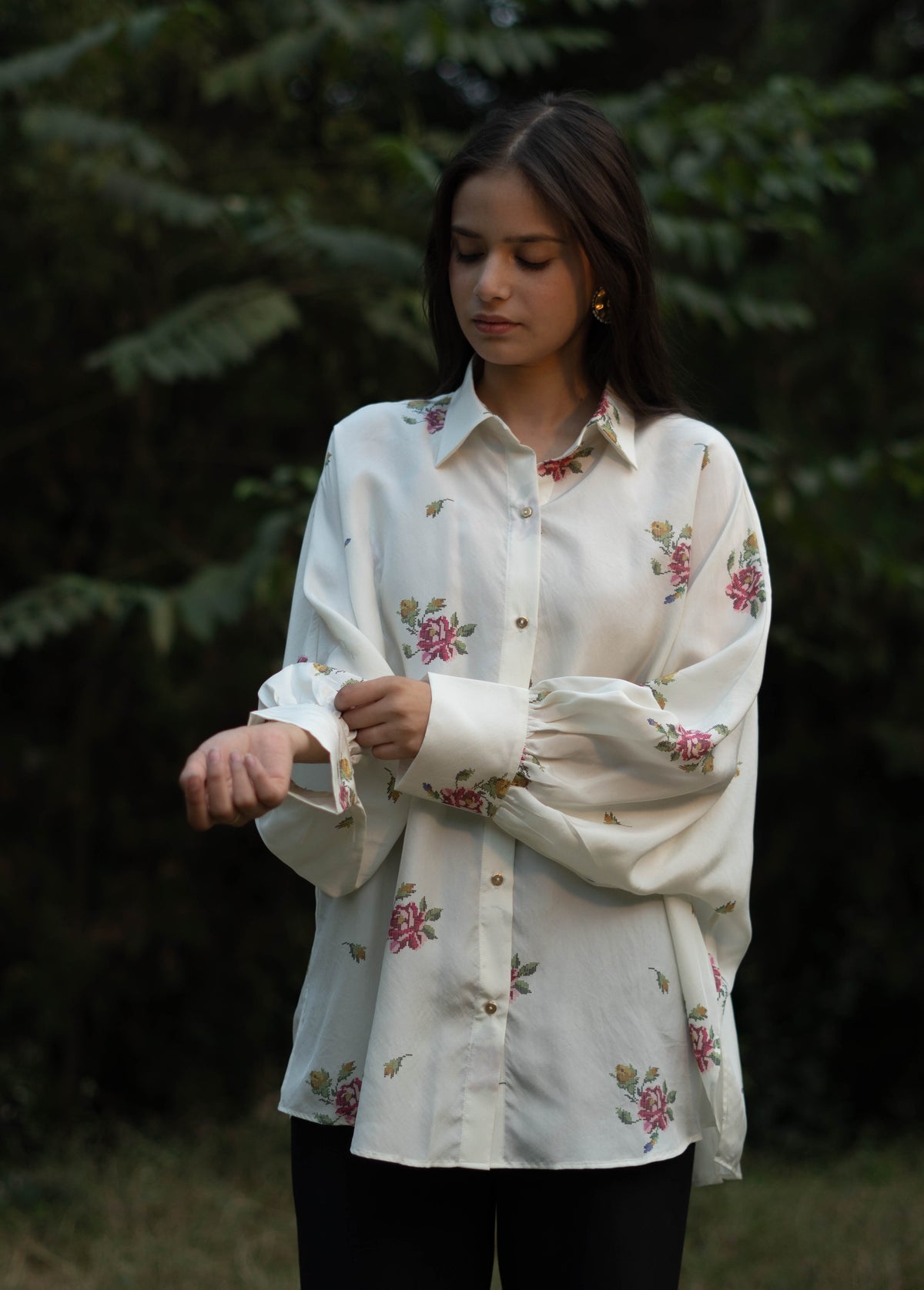 Floral Hearts Shirt