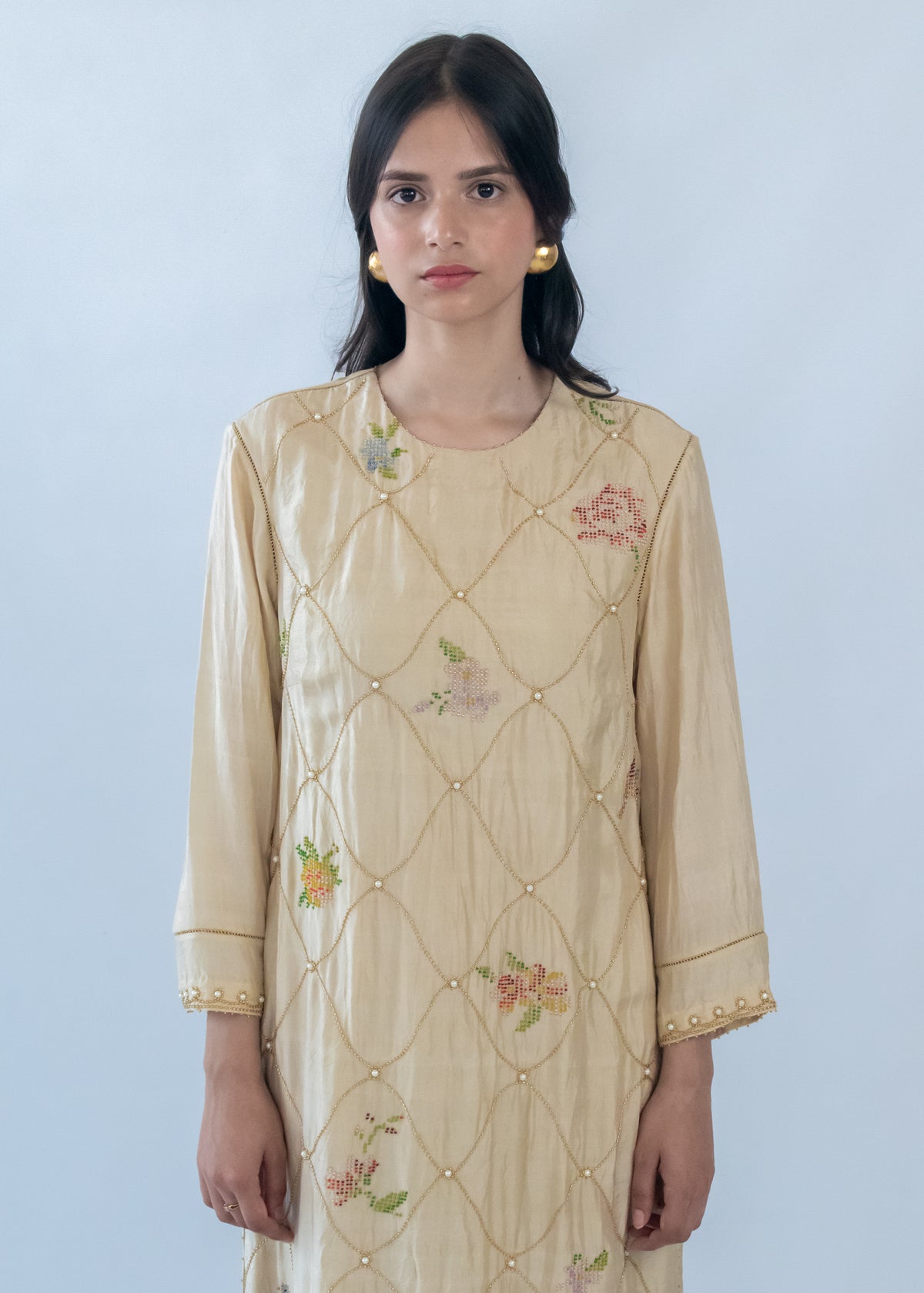 Pushp Jaal Kurta Set
