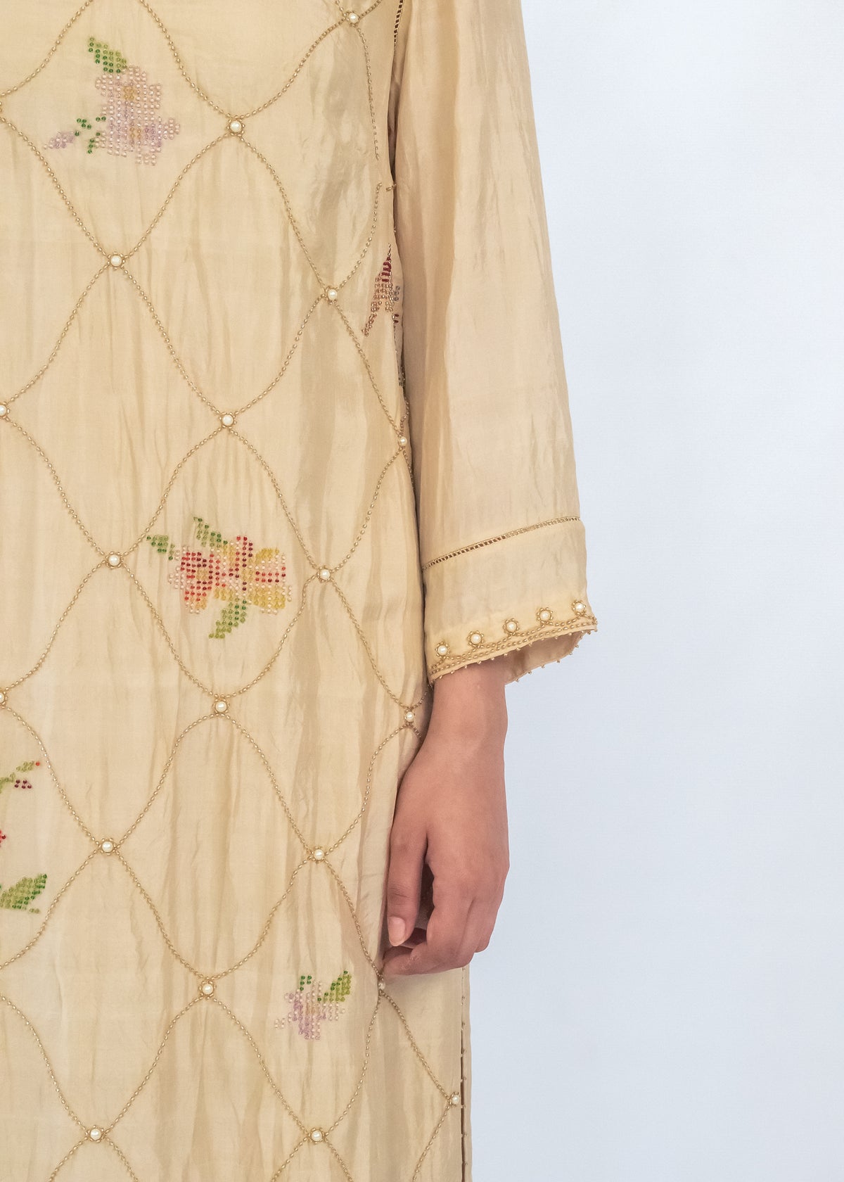 Pushp Jaal Kurta Set