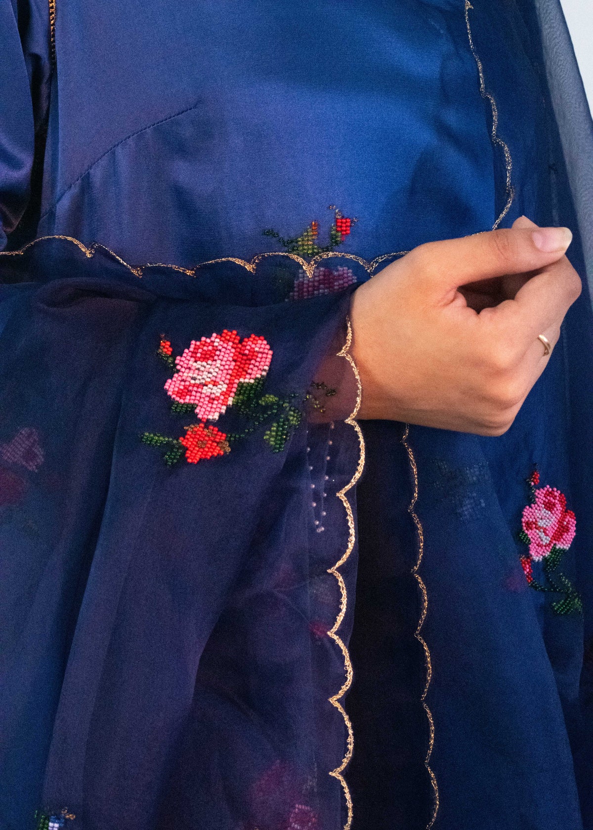 Peetal Phool Kurta Set