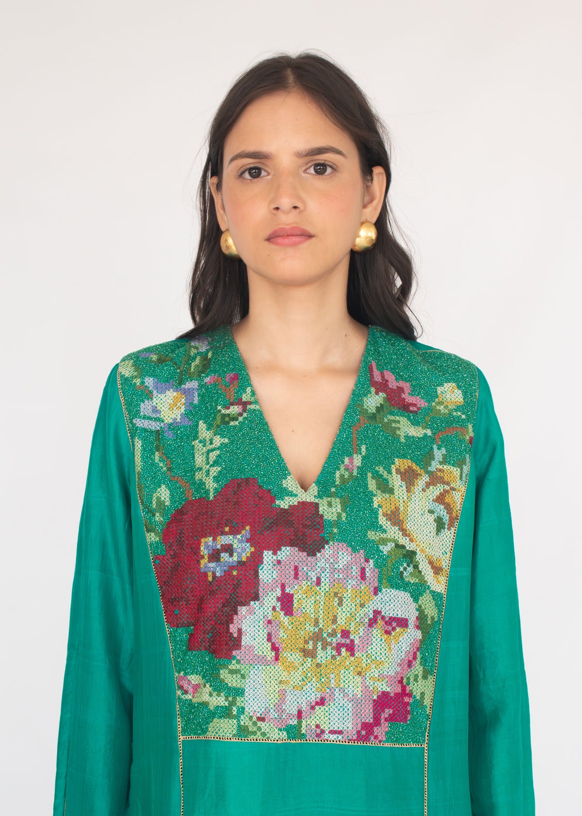 Brahma Kamal Kurta Set