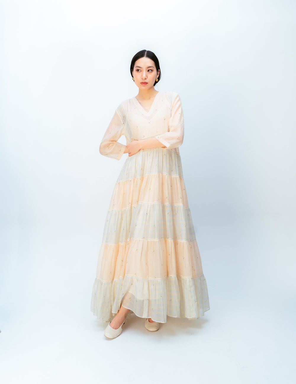 Golden Canopy Dress