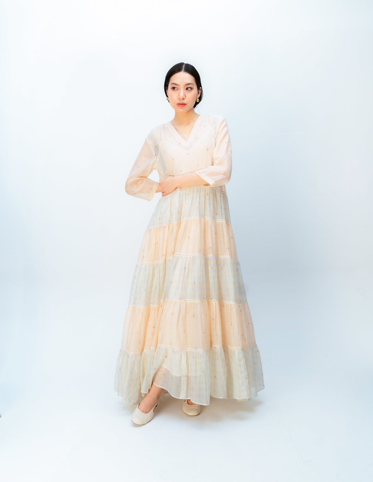 Golden Canopy Dress