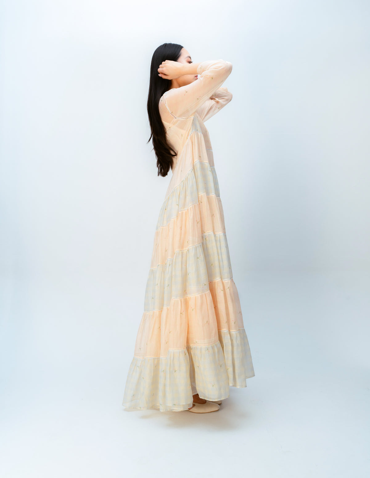 Golden Canopy Dress