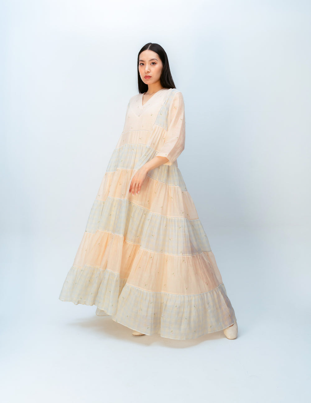 Golden Canopy Dress
