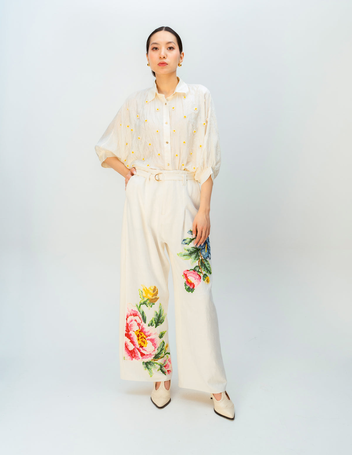 Petal Valley 
Trouser