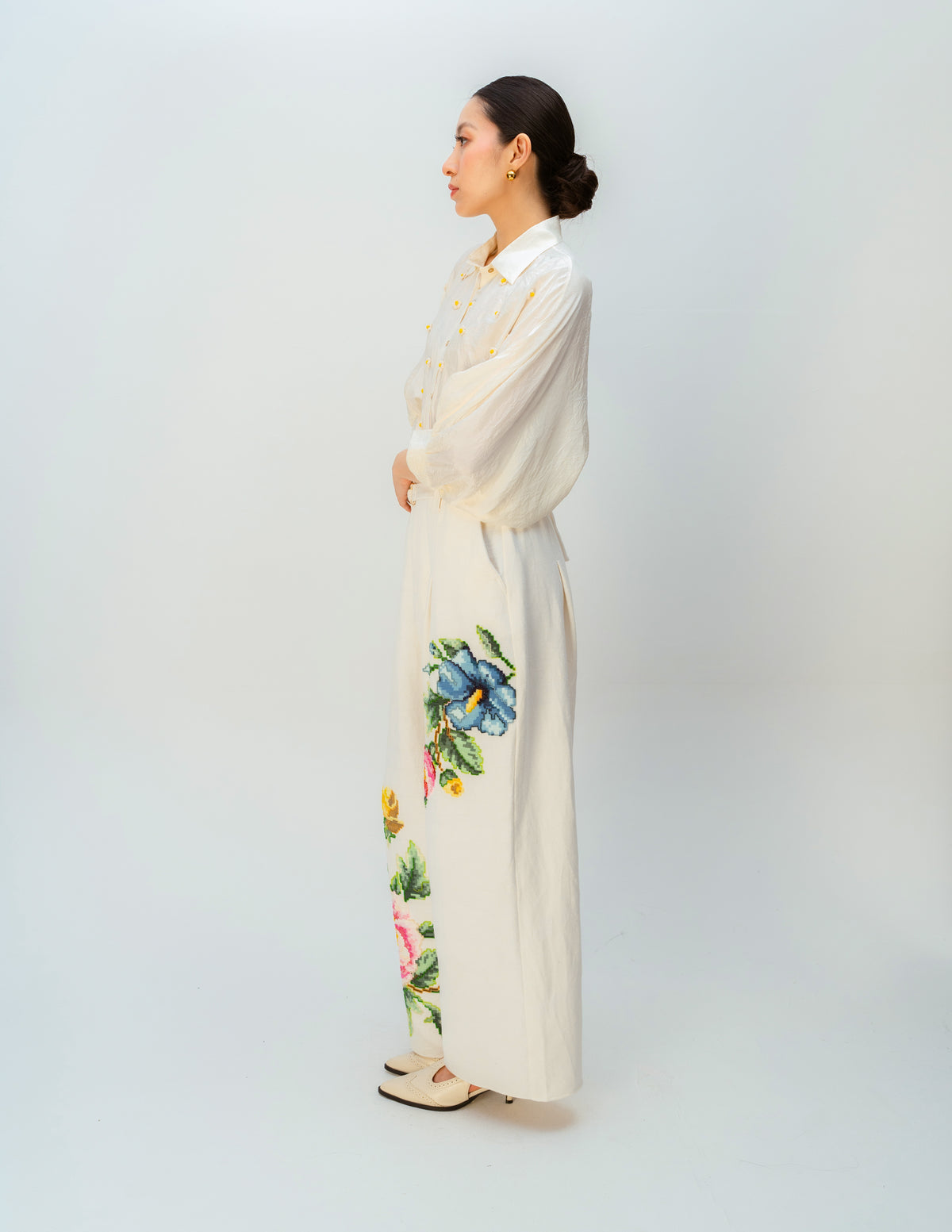 Petal Valley 
Trouser