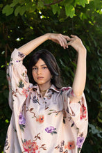 Load image into Gallery viewer, Sacred Flower Silk Shirt

