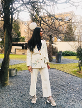 Load image into Gallery viewer, Fern Cross Stitch Coat
